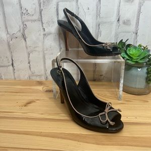 Cole Haan NikeAire-Slingback Peep Toe Pumps